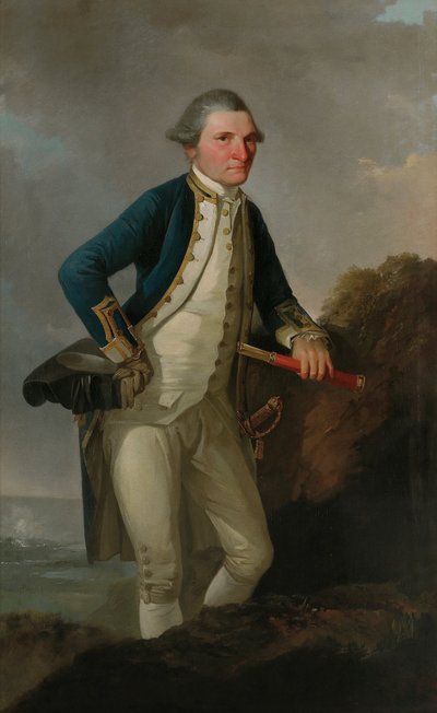 Ritratto del Capitano James Cook da John Webber